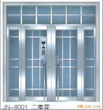 广东佛山吉南不锈钢防盗门 楼宇对讲门