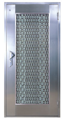 长恩不锈钢防盗门 安全与耐用的完美结合